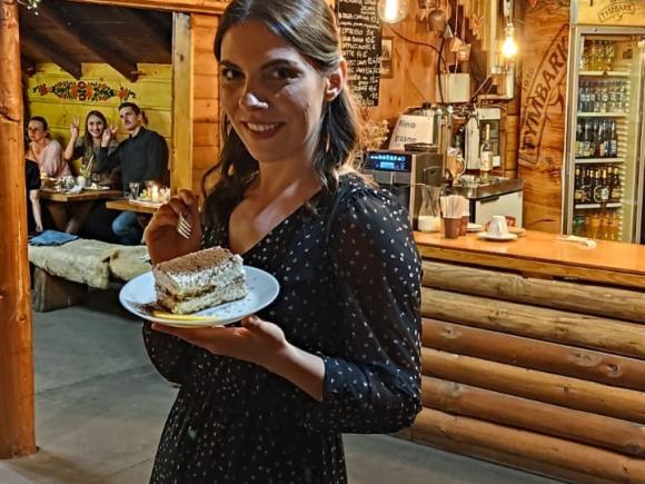 Włoskie jedzenie, włoska muzyka, klimatyczna drewniana restauracja, ciekawy wykład o diecie śródziemnomorskiej i wspólny czas - czego chcieć więcej w chłodny jesienny wieczór?